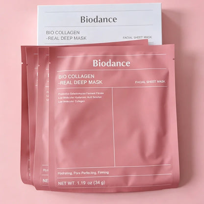 Hot Collagen Real Deep Mask Supplement Collagen Hydrating Overnight Hydrogel Mask Elasticity Improvement Pore Minimizing Firming
