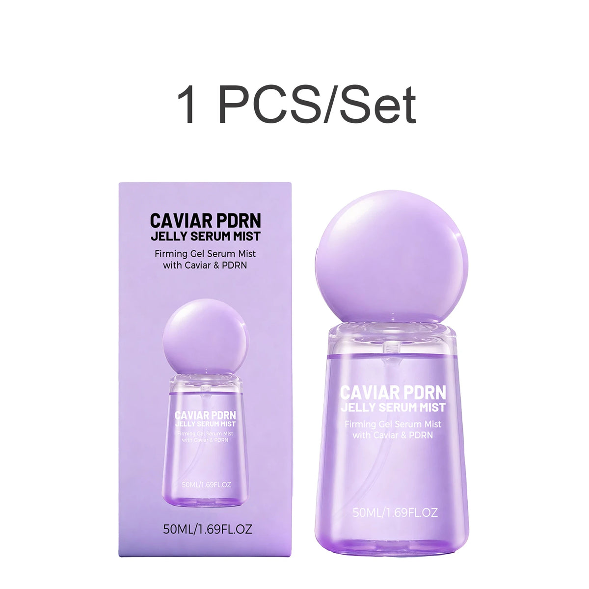 Collagen Peptide Jelly Serum Mist Smooth Dry Moisturizing Brighten Firm Fade Pore Nourishing Face Care Caviar Pdrn Essence Spray