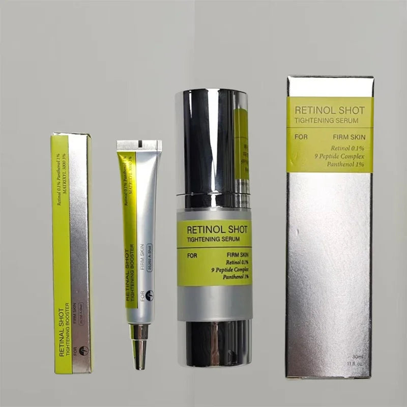 Korean Retinol Shot Face Serum Tightening Lifting Firming Wrinkle Fine Lines Smooth Pore Minimizing Hydrating Daily Use Skincare