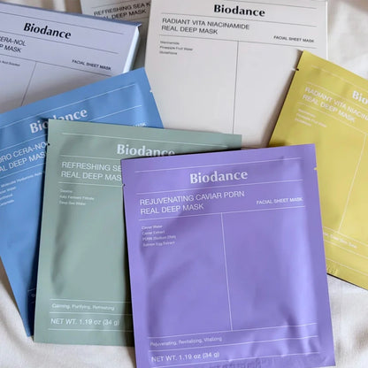 Hot Collagen Real Deep Mask Supplement Collagen Hydrating Overnight Hydrogel Mask Elasticity Improvement Pore Minimizing Firming